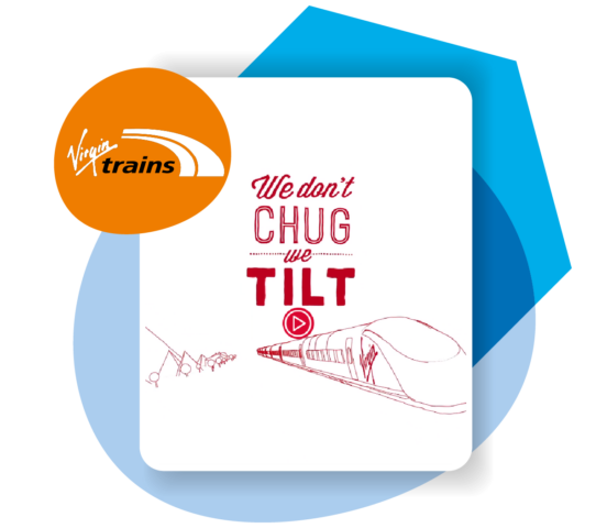 Custom Learning Solutions Virgin Trains animation